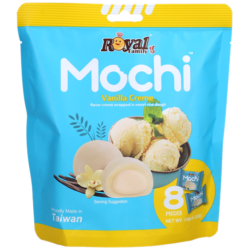 Royal Family Mochi Vanilla Creme 120g