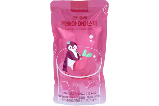 Cantabile Peach Ice Tea (Pouch) 10x230ml (Made in Korea)
