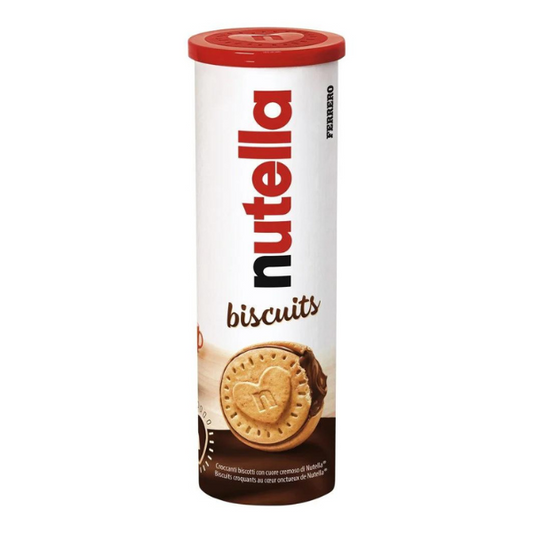 Nutella Biscuits 166g | Crispy Biscuits Filled with Nutella