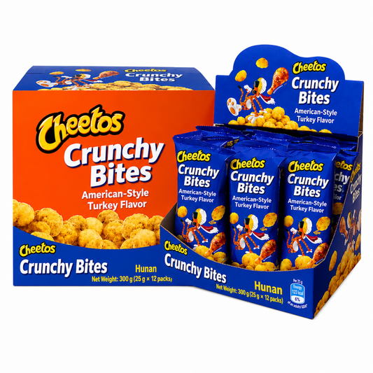 Cheetos American Turkey Flavor 25g | Crunchy Cheese Snack