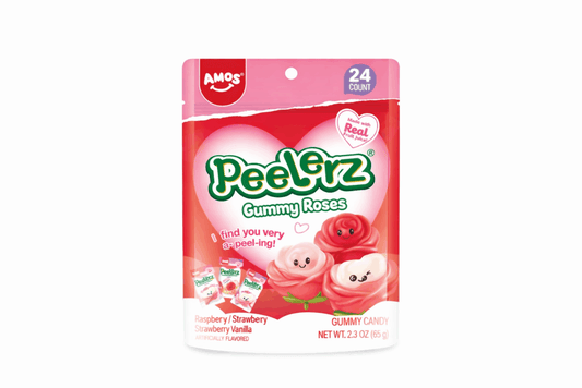 AMOS Peelerz Gummy Rozen 24 x 65Gr