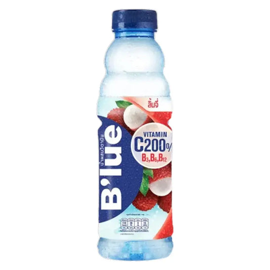 B'lue Vitamin Drink Lychee 24 x 500ml Gemaakt in Thailand