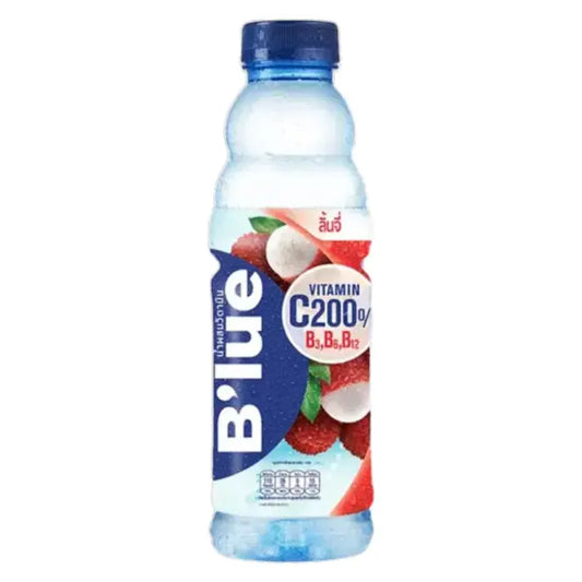 B'lue Vitamin Drink Lychee 24 x 500ml Gemaakt in Thailand