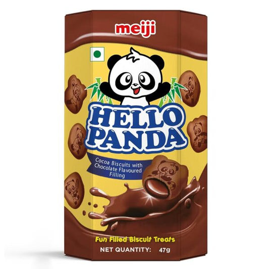 Meiji Hello Panda Cacaobiscuits met Chocolade 50g