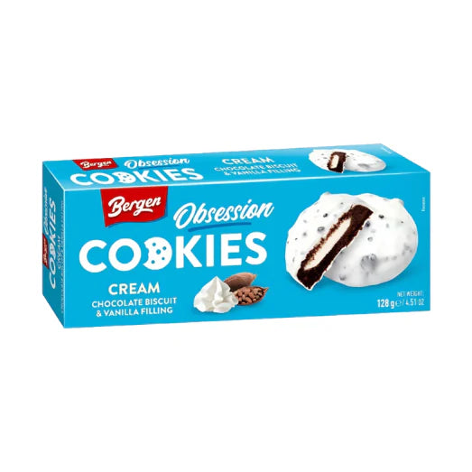 Bergen Obsession Cookies & Cream Vanilla 27x128gr