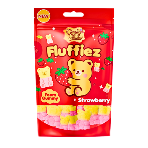 Candy Paradise Fluffiez Strawberry Foam Gummy – 100g