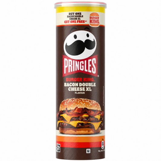 Pringles Burger King Bacon Dubbele Kaas 165g