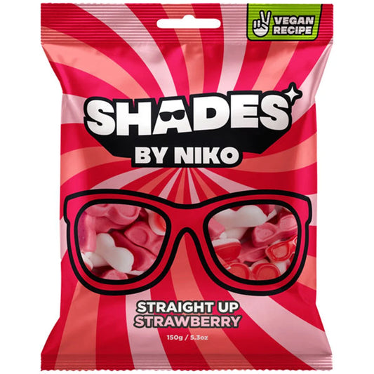 Shades by Niko Straight Up Strawberry Vegan (Halal) 150gr