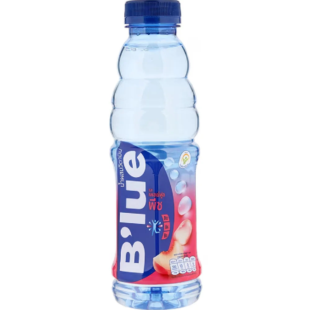 B'lue Vitaminedrankjes Perzik 24 x 500ML Gemaakt in Thailand