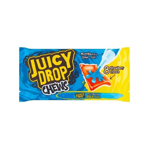 Bazooka Juicy Drop Soft Chews with Sour Gel – 67g