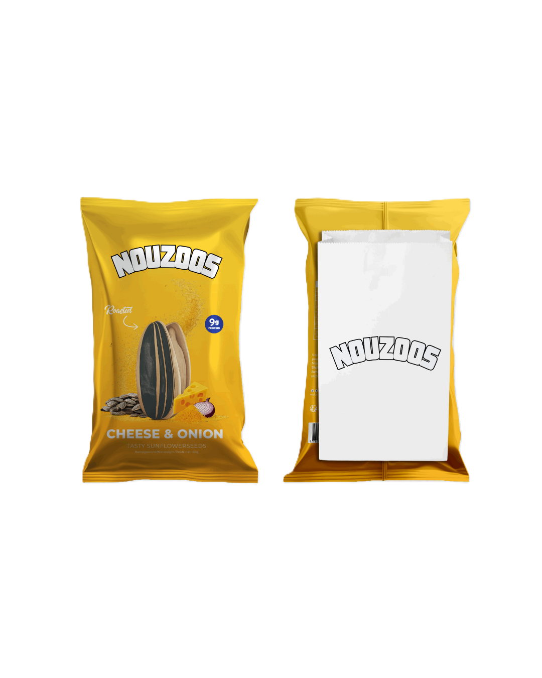 Cheese & Onion Tasty Sunflower seeds 50gr