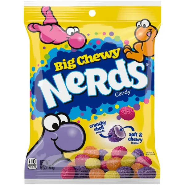 NERDS CHEWY Med Peg 12x6oz (170g) US