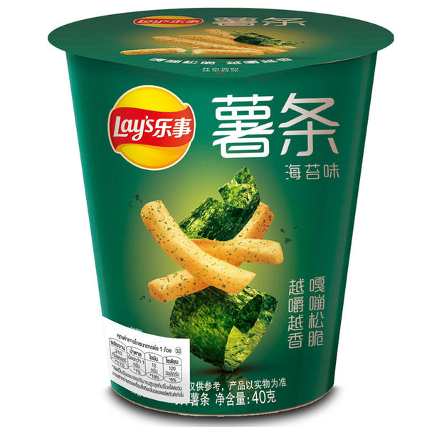 Lay’s Seaweed Flavor Potato Chips 40 | Imported Asian Snack