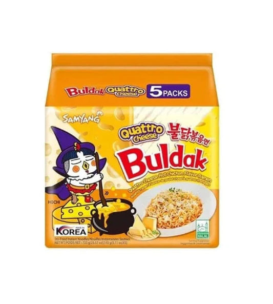 𝗦𝗔𝗠𝗬𝗔𝗡𝗚 Buldak Quattro Cheese Ramen 145g
