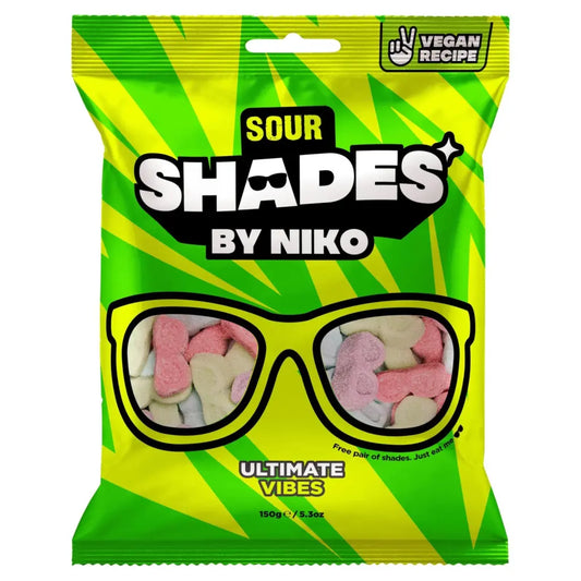Shades by Niko Sour Ultimate Vibes Vegan (Halal) 150gr