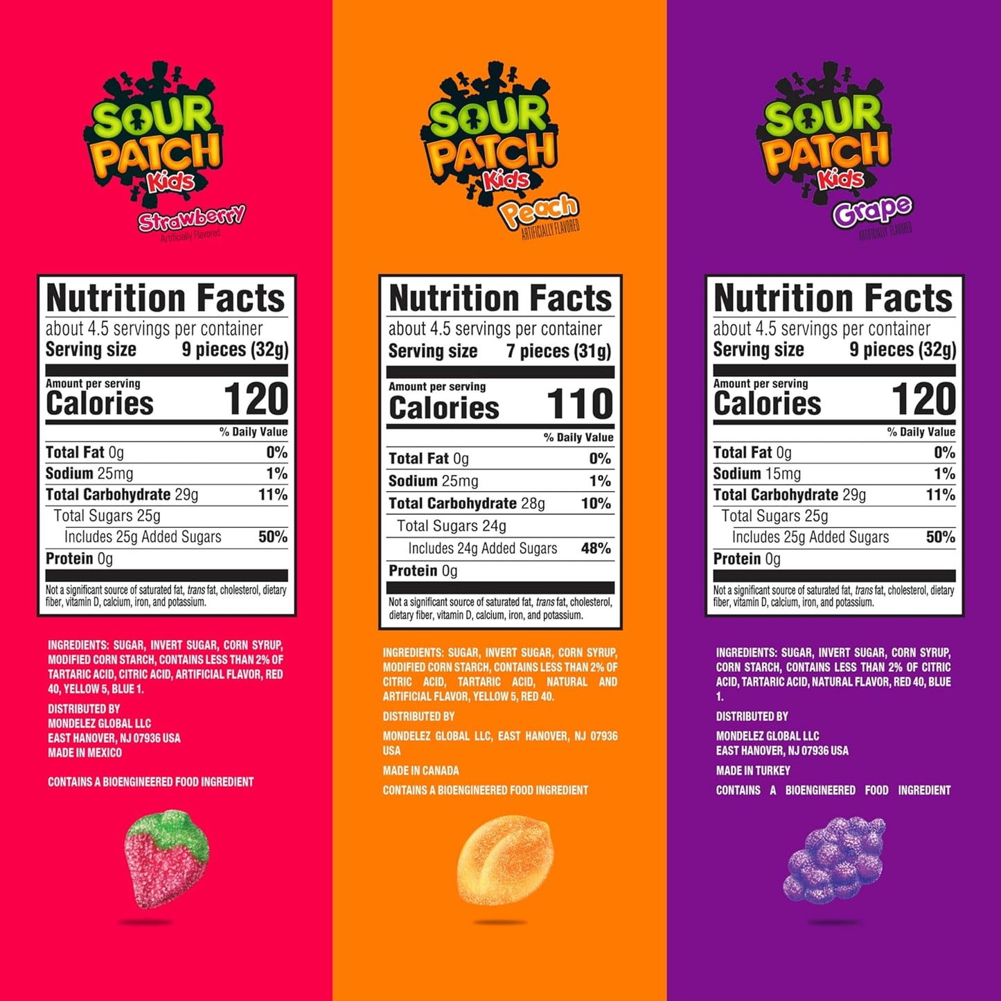 Sour patch (all flavor's)